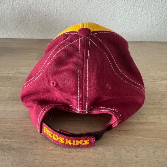 Washington Redskins Adjustable Hat NFL Team Apparel Fan Favorite Burgundy Gold - Picture 5 of 10